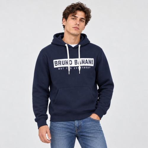 Bruno Banani Navy Graphic Hoodie