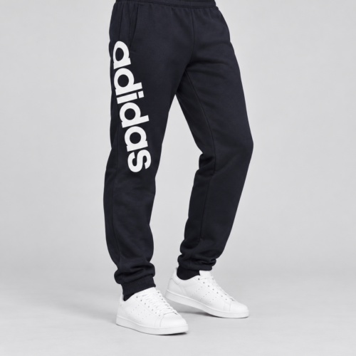 Adidas Men’s Black Fleece Trousers – Comfortable & Stylish