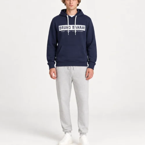 Bruno Banani Navy Graphic Hoodie