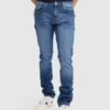 INSIDE Blue Straight Fit Jeans